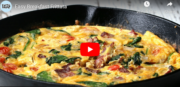 Easy Bacon and Spinach Frittata Recipe: The Perfect Breakfast for Busy Moms