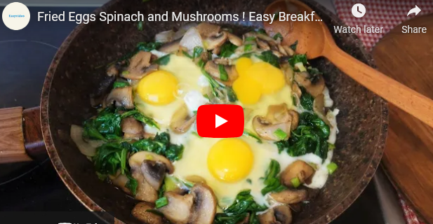 Mushroom, Spinach and Egg Breakfast Skillet: A Delicious Recipe